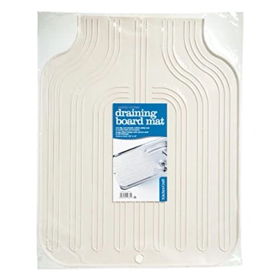 Image of KitchenCraft Draining Board Mat, Rubber, 51 x 41 cm