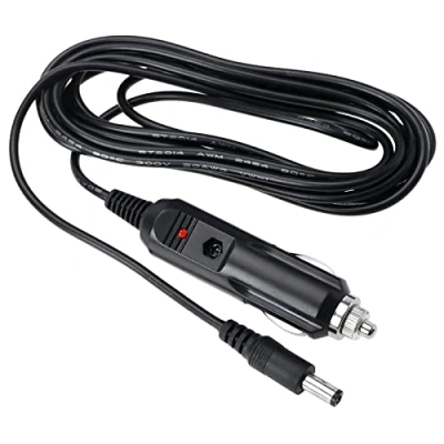 Image of Be In Your Mind 3M DC Car Cigarette Lighter Plug Cable Extension Power Supply Adapter with LED Accessories for Cars Trucks Buses Boats