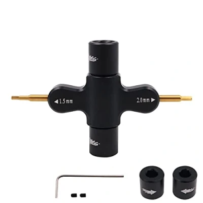 Image of WANGCL 4 IN 1 Rc Hex Screwdriver Aluminum Alloy Quick Release Wrench Tool for FPV Quadcopter Drone car