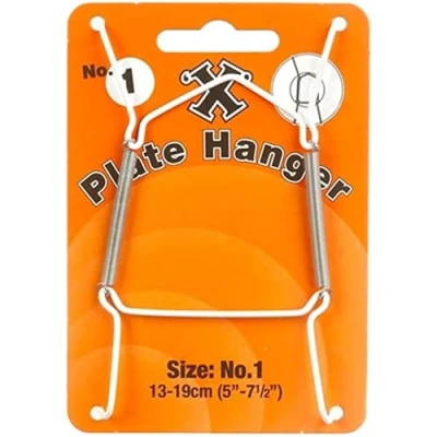 Image of X No1 13 19cm Plate Hanger, White, 14022