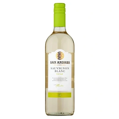 Image of San Andres Sauvignon Blanc Chilean White Wine (6 x 75cl Bottles)