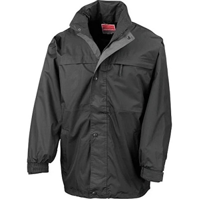 Image of Result Multi Function Midweight Jacket Navy/Sand L