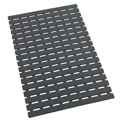 Image of WENKO Alfombra Baño 63X40 Arinos Gris