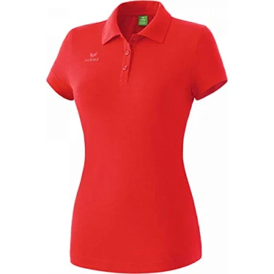 Image of Erima Men&#039;s Casual Basics Teamsports Polo Shirt Red, 2 X Large arge