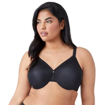 Image of Wacoal Women&#039;s Minimizer Full/Single Fig Bra, Black, 34DD