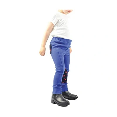 Image of HyPERFORMANCE Tractors Rock Tots Jodpurs Navy/Red Tractor Large