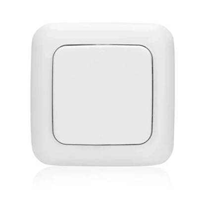 Image of Smartwares Wireless Wall Switch Plug &amp; Connect Battery Operated White SH4 90162