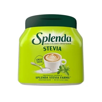 Image of Splenda Naturals Stevia Sweetener: No Calorie, All Natural Sugar Substitute W/No Bitter Aftertaste. 9.8 Ounce Jar (Pack of 1)