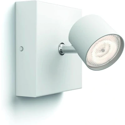 Image of Philips myLiving Star WarmGlow Dimmable LED SpotLight, 1 x 4.5 W Light, Instant Start, Easy Installation White