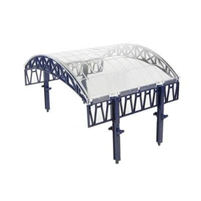 Image of Hornby R334 OO Gauge Station Over Roof Model Railway Accessories, Miniature Diorama Scenery for Train Sets Lifelike Scale 1:76