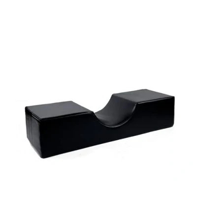 Image of ausuky Eyelash Extension Special Pillow Grafted Salon Lash U Shaped Shelf Pads (Black Leather)