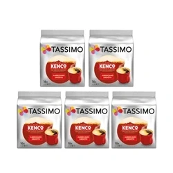 Image of Tassimo Kenco Americano Smooth Coffee Pods, Pack of 16