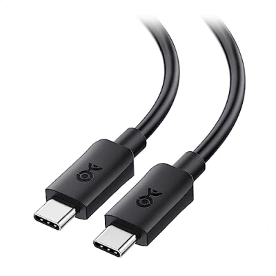 Image of Cable Matters Long USB C Monitor 2.5m with 4K 60Hz Video Resolution, 240W Power Delivery, and 5Gbps 3.1 Gen 1 Data Transfer Compatible Apple Vision Pro, Meta Quest 3