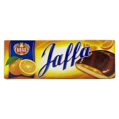 Image of Jaffa Duo Orange Jelly &amp; Chocolate Covered Biscuits 250g Twin Pack Rich Cocoa, Real Juice, 52% Cocoa Coating Cakes, Multiple Sizes 125g, and (125 G, 6 PCS)
