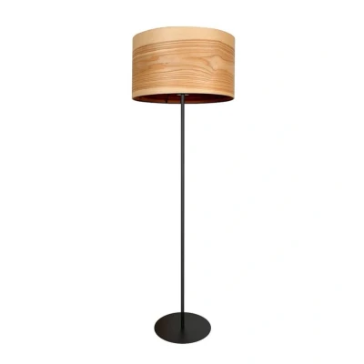Image of Envostar Veneer floor lamp ash heartwood