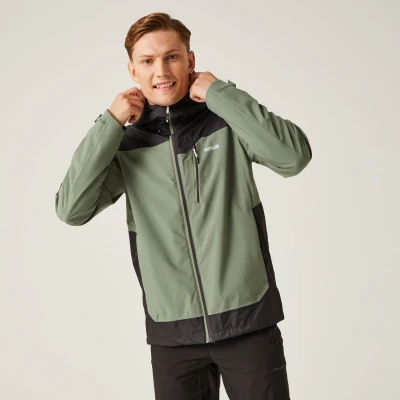 Image of Regatta Mens Highton Stretch III Waterproof Hooded Walking Jacket XXL