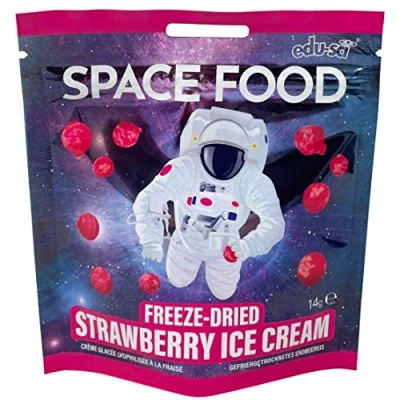 Image of Space Food Freeze Dried (Strawberry Ice Cream)