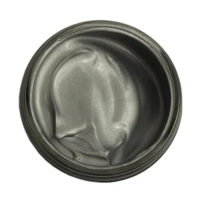Image of Famaco 50ml Metallic Anthracite Leather Deluxe Boot and Shoe Cream Polish With Polishing Duster Long Lasting Shine Protector Kit for Boots Shoes