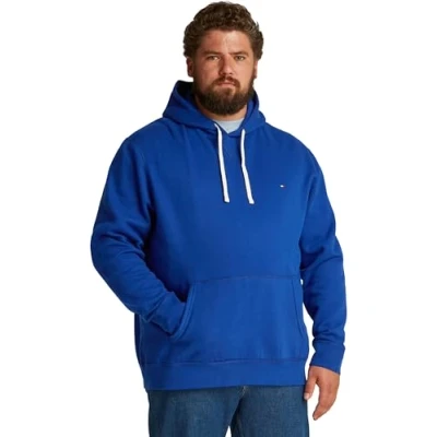 Image of Tommy Hilfiger Essential Hoody Sweatshirt, Men&#039;s, Size: 4XL, Wedge blue