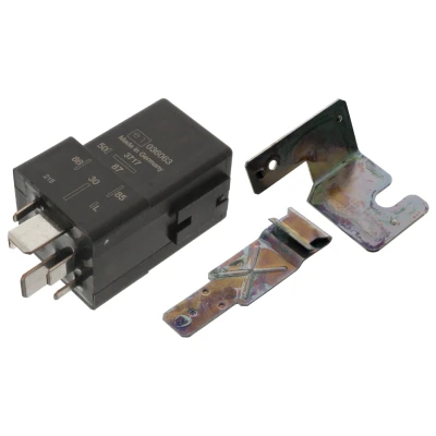 Image of 01238627, 1238627 Relay, glow plug system FEBI BILSTEIN 04675 with holder