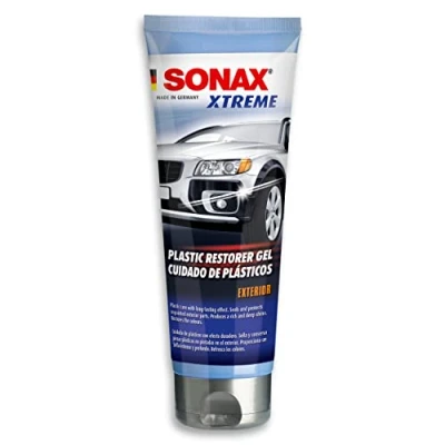 Image of SONAX XTREME Plastic Restorer Gel (250 ml) care with long lasting effect. Seals and protects unpainted exterior parts Item No. 02101410 810