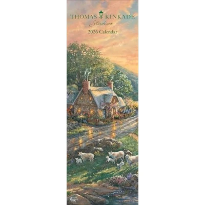 Image of Thomas Kinkade Studios 2026 Slim Calendar