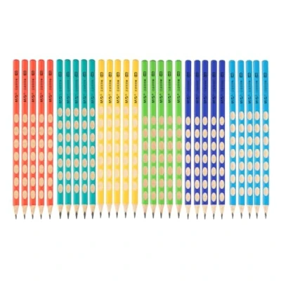 Image of M&amp;G Wooden Hexagonal Pencils, 30 Pcs HB Pencils Graphite Round for Classroom Teacher Office Supplies, 6 Colors