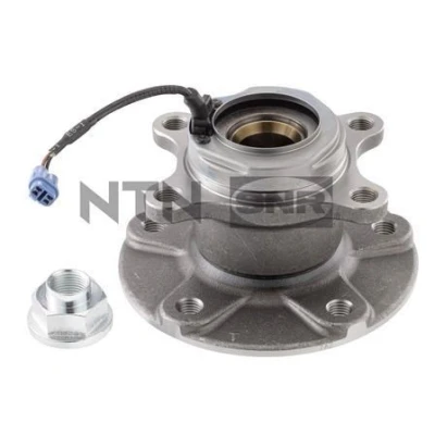 Image of 0915918013, 0915918017, 0915918022, 4340261ML0 Wheel bearing kit SNR R177.56 Rear Axle Left, Left with rubber mount SUZUKI: SX4 I Hatchback