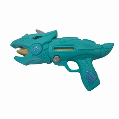 Image of 30cm Dinosaur Water Gun for Kids Pool &amp; Beach Pump Action Pistol Soaker Blaster