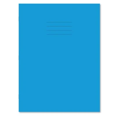 Image of Hamelin A4+ Exercise Books 10mm Squared 48 page 45 pack in Light Blue