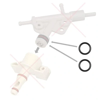 Image of SW K maintenance kit; seal for hot water and steam valve suitable Philips Saeco Set 16