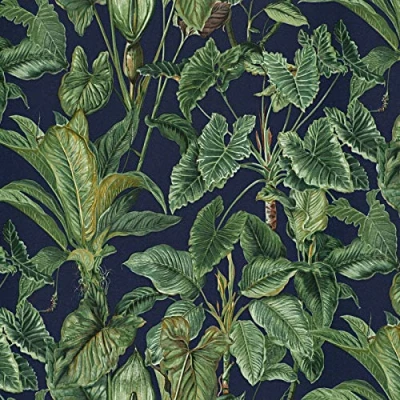 Image of Erismann 6303 08&quot; Paradiso Collection Non Woven Wallpaper, Multi Colour, 10.05 x 0.53 m, Pack of 1