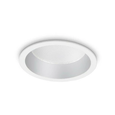 Image of Deep Integrated LED Indoor 10W Recessed Downlight Lamp White 3000K