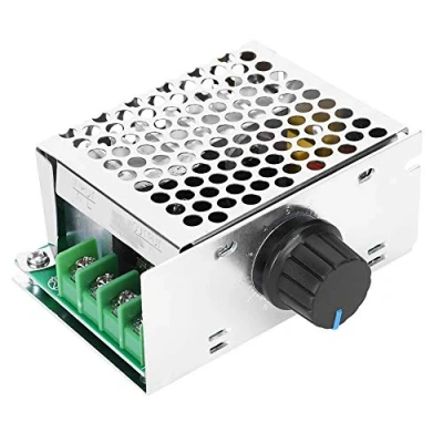 Image of DC Motor Speed Controller 220VAC Input, 10 210V Output, 500W 10A PWM Controller, High Voltage Regulator Dimmer Electric Adjustable