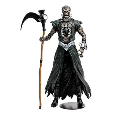 Image of McFarlane Toys 7 Inch Nekron Figure DC Multiverse Figures Batman Megafigs Action 22 Moving Parts Collectable Art Card Included, Multicolor