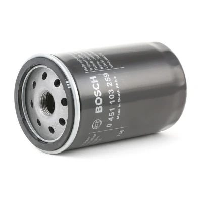 Image of 035115561G Oil Filter BOSCH 0 451 103 259 3/4&quot; 16 UNF 2B Spin on FORD: MONDEO 1, Puma Hatchback, Transit Mk3 Van, VOLKSWAGEN: TRANSPORTER 3