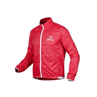 Image of Spiuk Anatomic Windbreaker for Men, red, XL