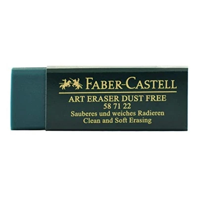 Image of Faber Castell Miscellaneous Dust Free Art Eraser, Green
