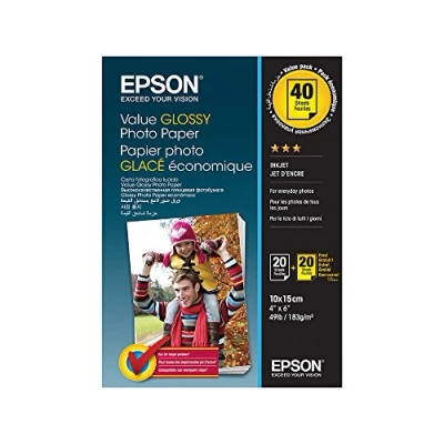 Image of Epson C13S400044 Photo Paper 40 Sheets 10 x 15 cm 2644552