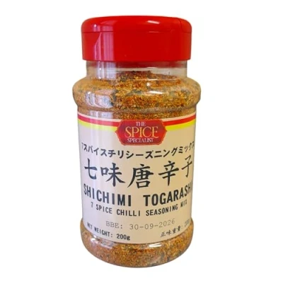 Image of Shichimi Togarashi Japanese 7 Spice Chilli Seasoning Mix 200g