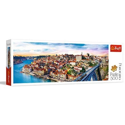 Image of Trefl 29502 Porto, Portugal 500 Teile, Panorama, Premium Quality, für Erwachsene und Kinder ab 10 Jahren Puzzle, Coloured