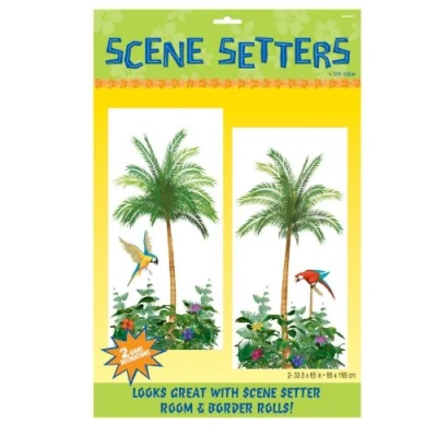 Image of (PKT) Palm Tree Scene Setter™ Add On 85cm x 1.65m (2 pk)