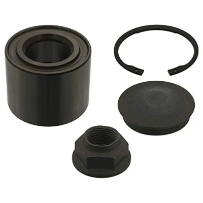 Image of 432102069R, 8200639543, 8200639543S1 Wheel Bearing kit FEBI BILSTEIN 39622 Rear Axle Left, Right 62mm Tapered Roller RENAULT: Clio 4