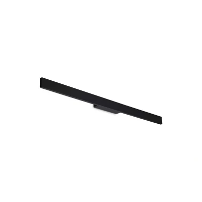 Image of Linea Outdoor Flush Wall Lamp Black 1950Lm 3000K IP54