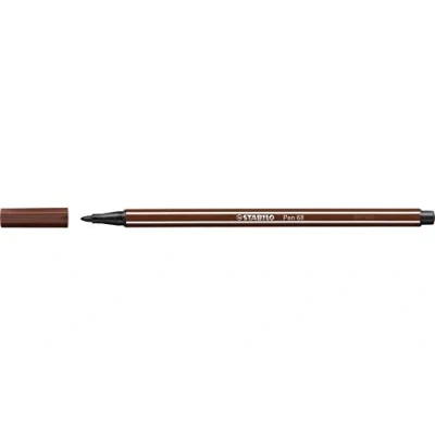 Image of Premium Fibre Tip Pen STABILO 68 Pack of 1 Brown