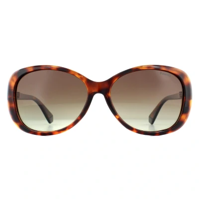 Image of Sunglasses Polaroid Pld 4097 / s col. 086 la Woman Round Havana