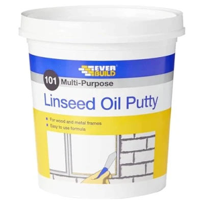Image of Everbuild 101 Multi Purpose Linseed Oil Putty, Natural, 2 kg