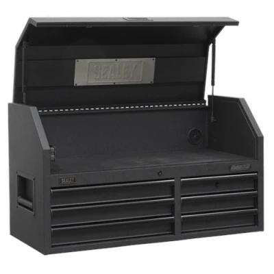 Image of Sealey Superline Pro Topchest 6 Drawer 1030mm with Soft Close Drawers &amp; Power Strip