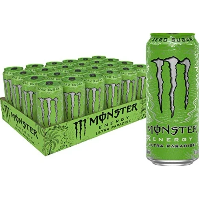 Image of Monster Energy Ultra Paradise, Sugar Free Drink, 16 Ounce (Pack of 24)