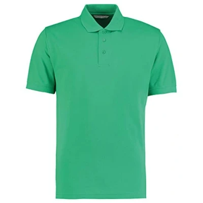 Image of Kustom Kit Unisex Comfort Finish Klassic Polo Shirt Kelly XL